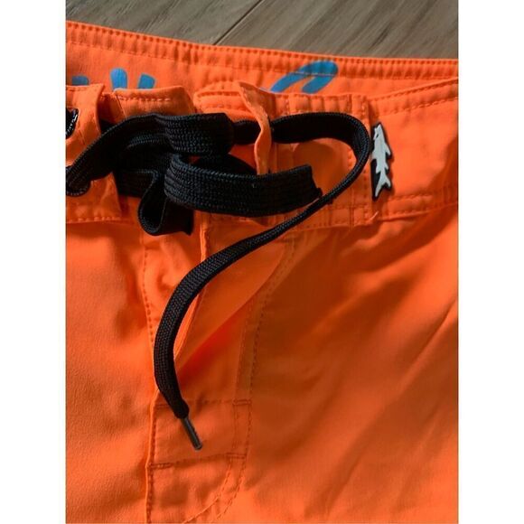 Maui‎ & Sons Board Shorts Orange Swim Trunks Beach Surf Shorts - Picture 3 of 10